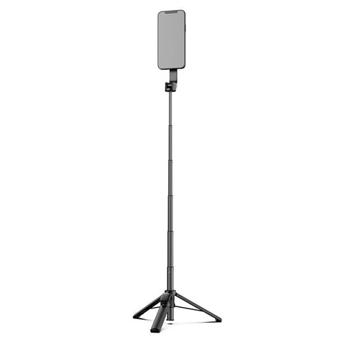 Mazer M-MS20L-BK 1.2M Foldable Magnetic Selfie Stick, BT Remote (Black)