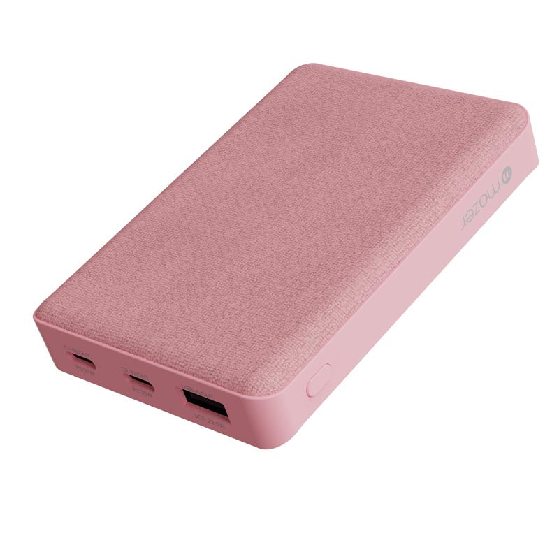 Mazer M-PC35W10.0V3-PK/PowerCharge PD35W/PPS33W 10000mAh 2C+1A Power Bank (Pink)