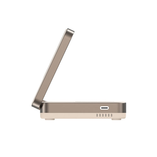 Mazer M-qi2-MagFold05-DT/Qi2 23W Foldable 3in1 Wireless Charger (Desert Titanium)