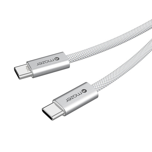 Mazer M-Flex2-C1M-WH InfiniteLink 240W 1M USB-C Braided Cable (White)