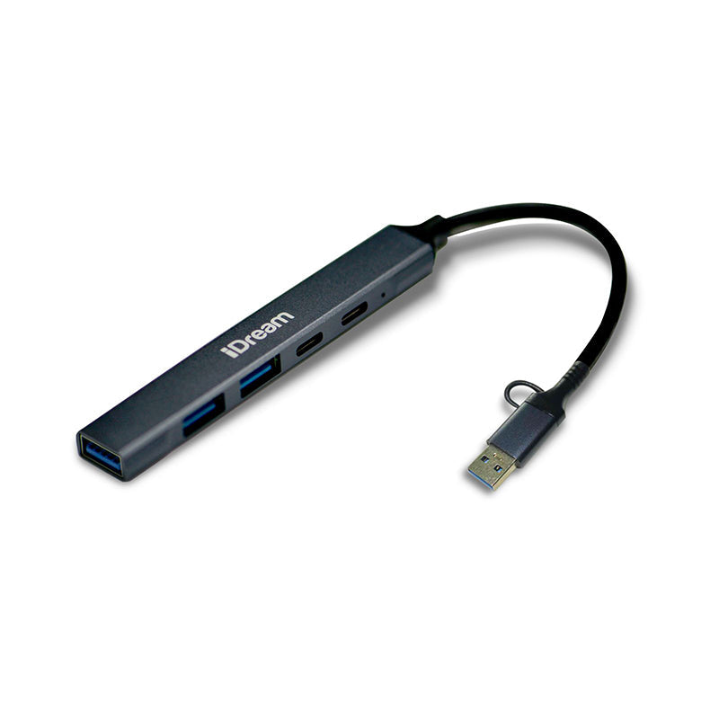 iDream IDUCP55 PD60W Dual USB 5 Port Hub