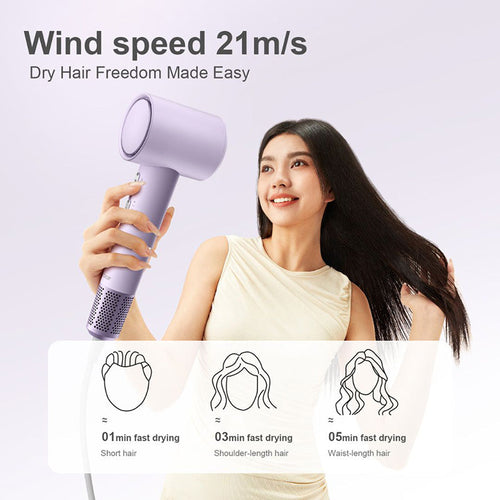 Airbot High Speed Hair Dryer Aria Lite Purple