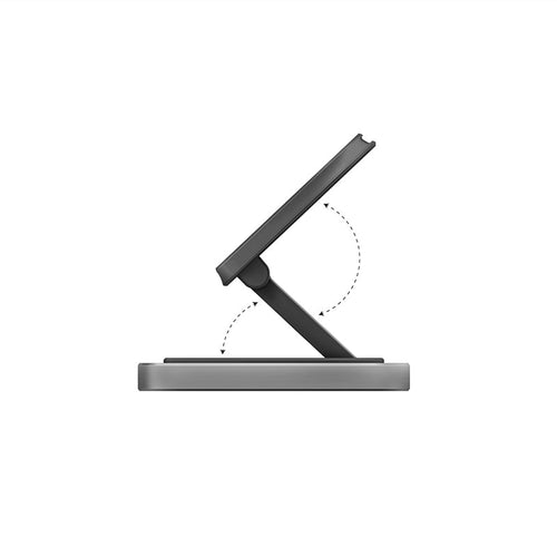 Bazic GoMag Station 3-In-1 Magnetic Fast Wireless Charger with Built-in Apple Watch Charger (Black)