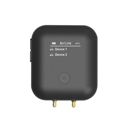 Energea BT-Airlink-Blk Dual Airplane Bluetooth Transmitter (Black)