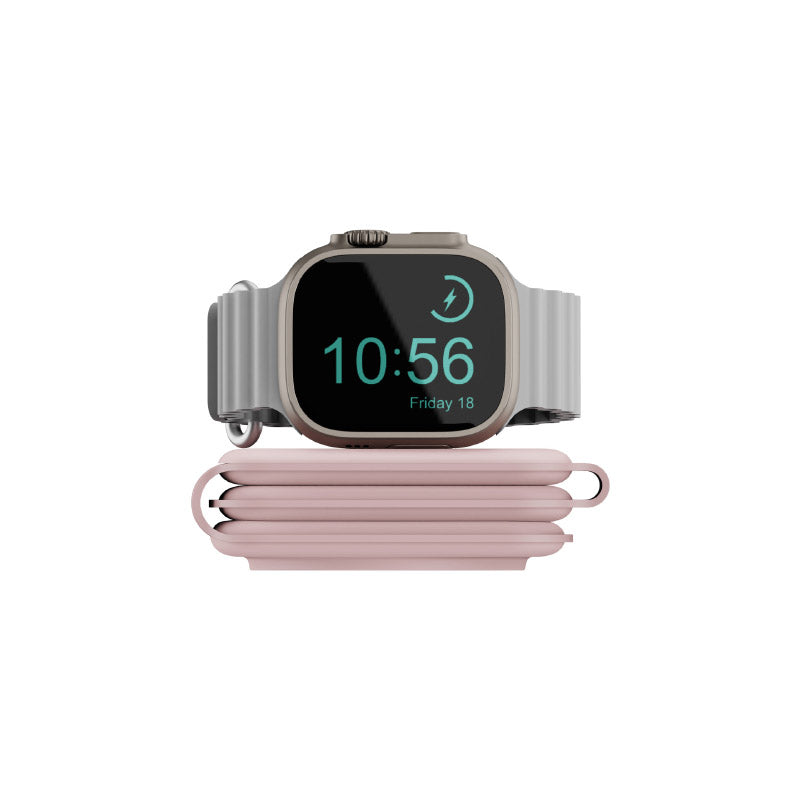 Bazic GoMag Trio Plus-Pink 3-In-1 15W Magnetic Wireless Charging Foldable