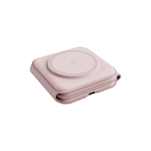 Bazic GoMag Trio Plus-Pink 3-In-1 15W Magnetic Wireless Charging Foldable