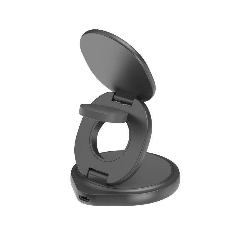 Bazic GoMag Gyre Aluminium 3-in-1 Foldable Wireless Charger