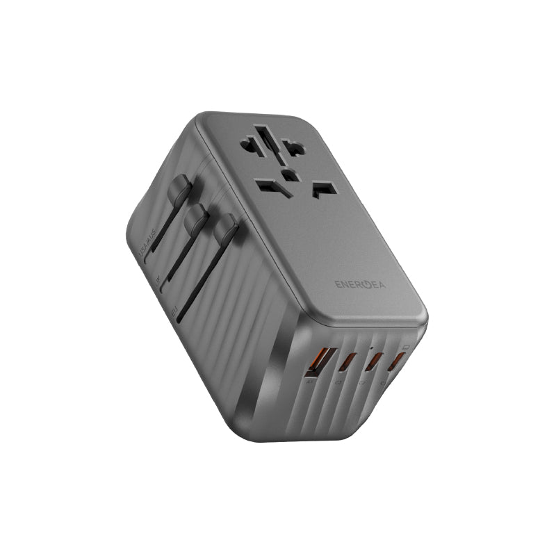 Energea TWA-GAN120 120W Travel World Adapter (Gunmetal)