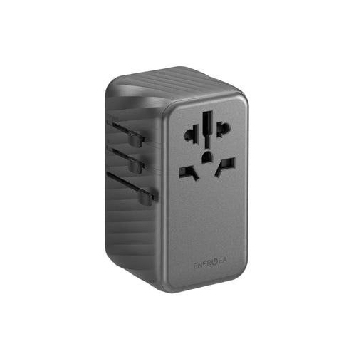 Energea TWA-GAN120 120W Travel World Adapter (Gunmetal)