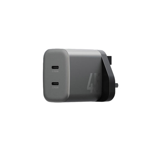 Energea AmpCharge GaN45 2C 45W PD/PPS/QC3.0 Wall Charger