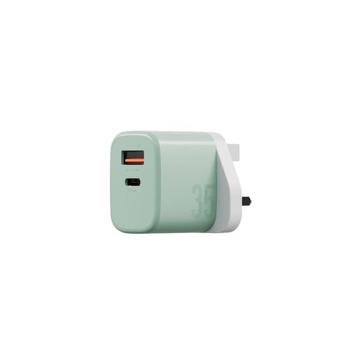 Bazic Goport Velox 1C1A 35W Charger + 60W 1.5M C Cable (Green)