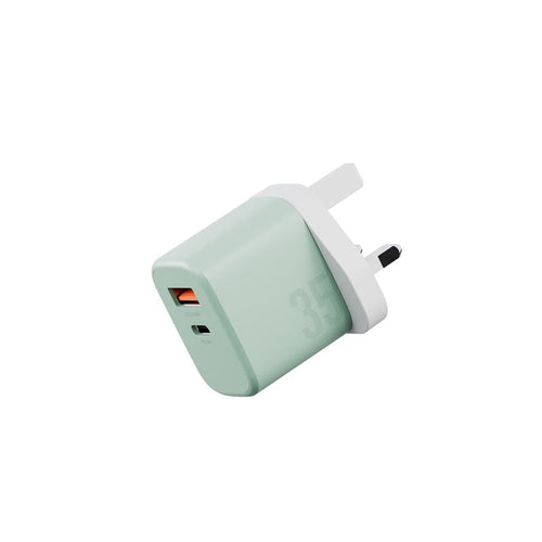 Bazic Goport Velox 1C1A 35W Charger + 60W 1.5M C Cable (Green)