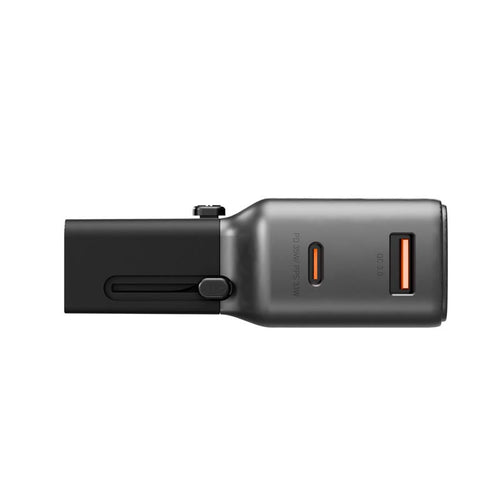 Energea Travelgo 1C1A 35W Travel Adapter (Gunmetal)