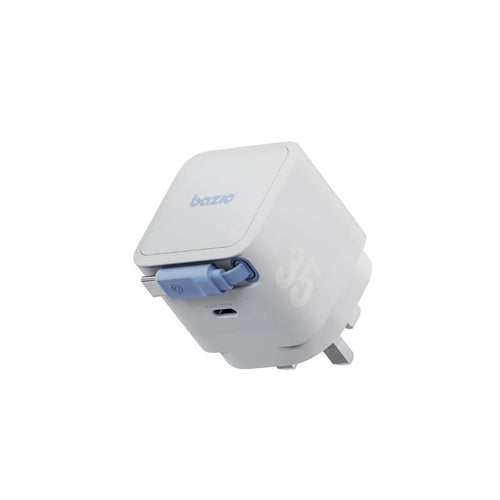 Bazic Retrek 35W-WHT GoPort 1C+1C Retractable Charger White