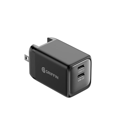 Griffin PowerBlock  48W GaN Wall Charger (Travel Ready)