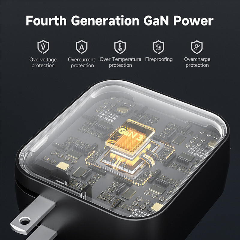 Griffin PowerBlock 70W GaN Wall Charger (Travel Ready)
