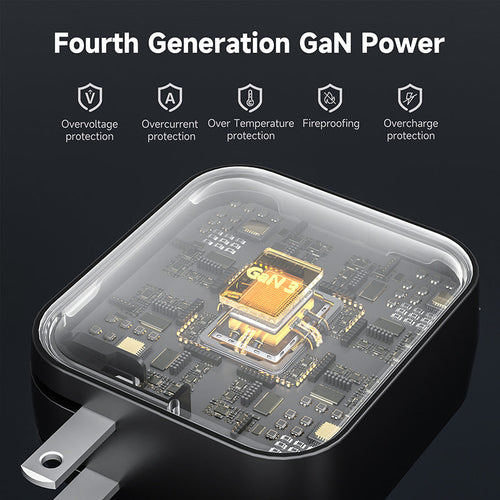 Griffin PowerBlock 70W GaN Wall Charger (Travel Ready)