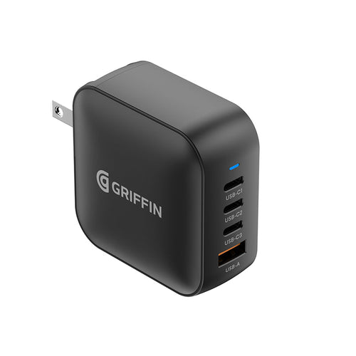 Griffin PowerBlock 100W GaN Wall Charger (Travel Ready)