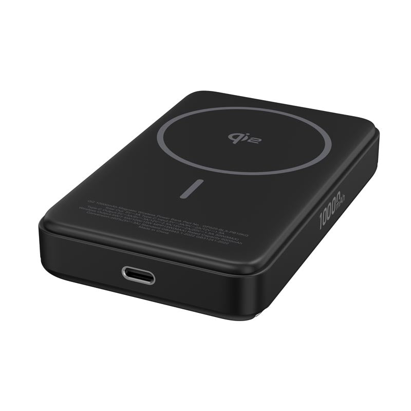 Griffin Powerbrick 10000mAh Qi2 Certified PD 30W Black
