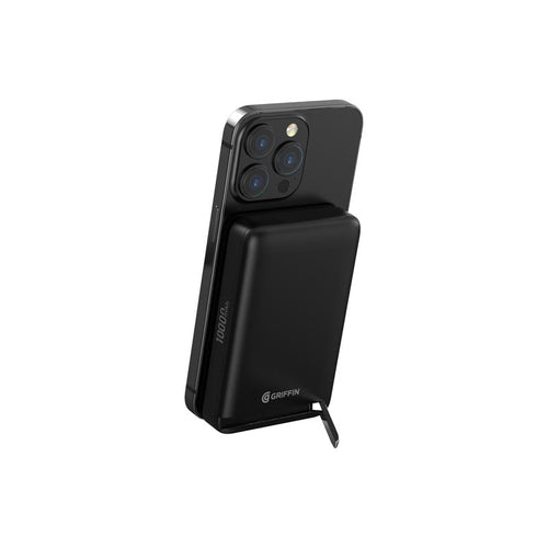 Griffin Powerbrick 10000mAh Qi2 Certified PD 30W Black