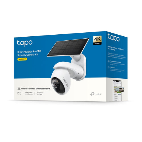 TP-Link Tapo C660 Solar-Powered Pan/Tilt Security Camera Kit