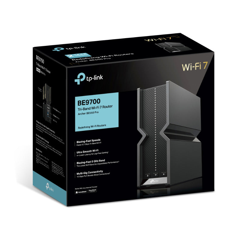 TP-Link Archer BE550 Pro BE9700 Tri-Band Wi-Fi 7 Router