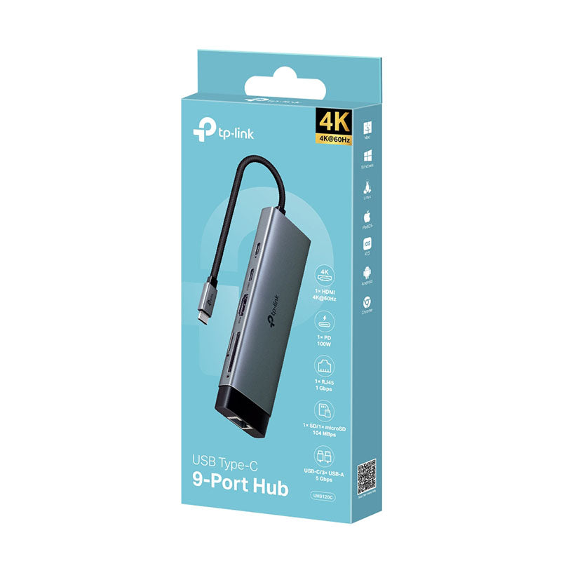 TP-Link UH9120C USB Type-C 9-Port Hub