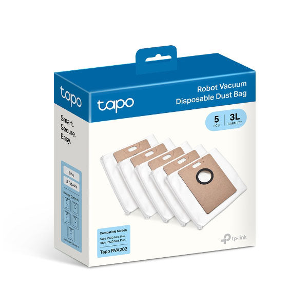 Tapo RVA202 Robot Vacuum Disposable Dust Bag (5 Pcs)