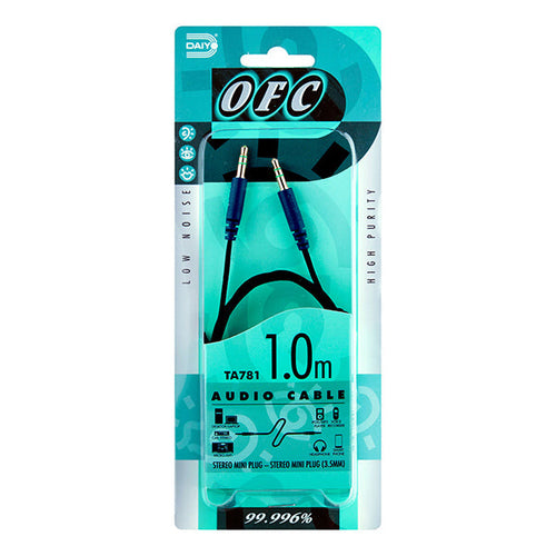 Daiyo 3.5mm Stereo Aux Cable 1.0M TA781