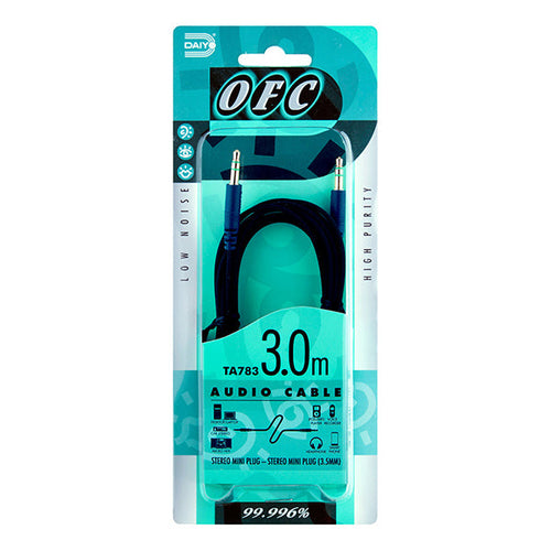 Daiyo 3.5mm Stereo Aux Cable 3.0M TA783
