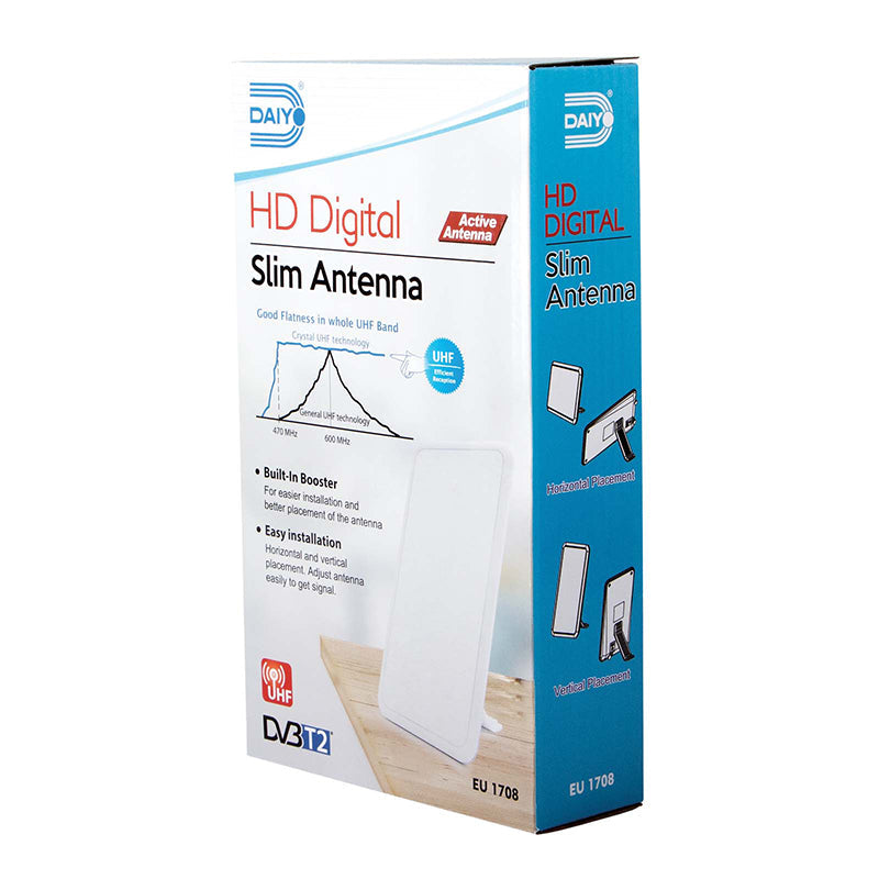 Daiyo Digital Indoor Slim Active Antenna EU1708