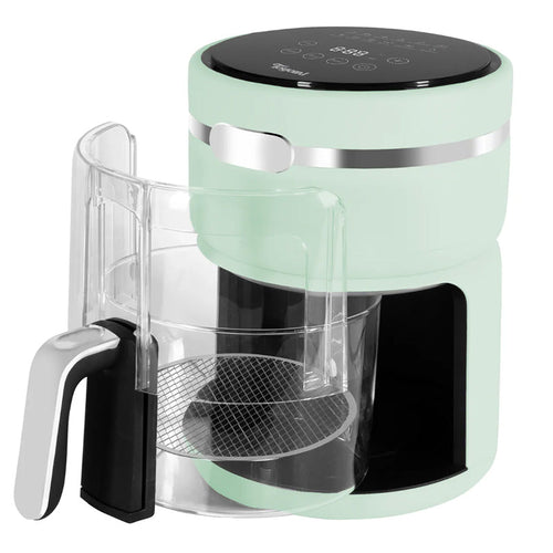 Toyomi AFG7126-GN 3.5L ClearView Air Fryer (Green)