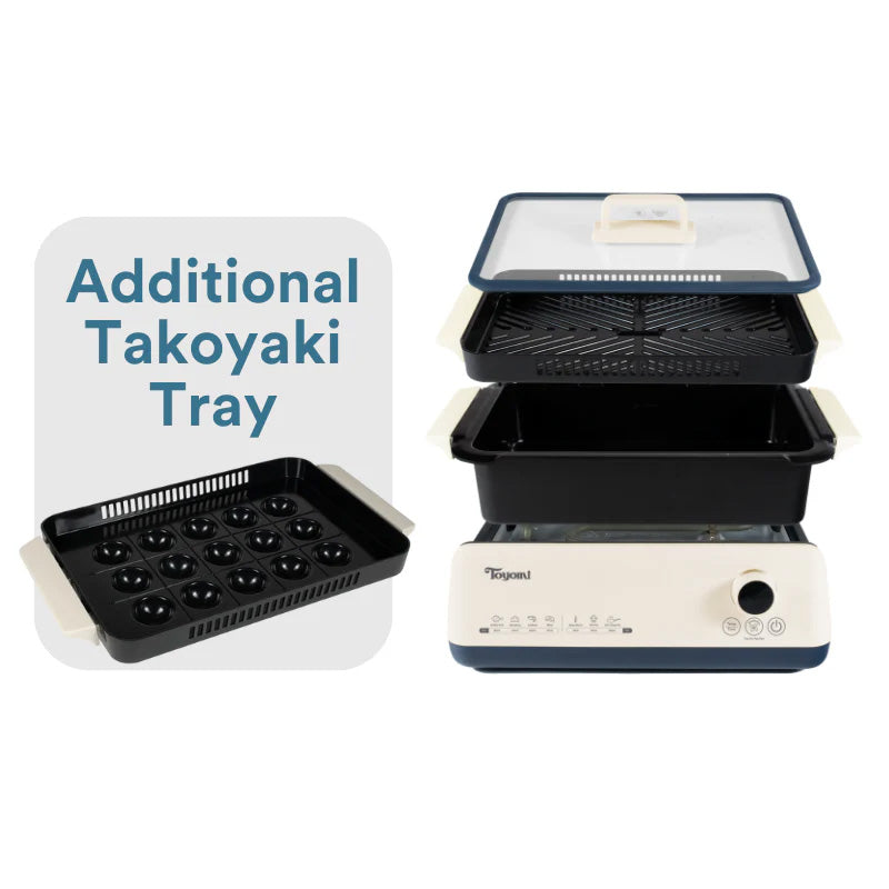 Toyomi SMC9988 Smokeless BBQ Grill & Hot Pot