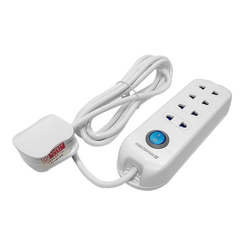 SoundTeoh PS-42A 4way 2Pin Extension 2M (White)