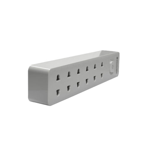SoundTeoh PS-62W 6W 2P Power Socket 2M (White)