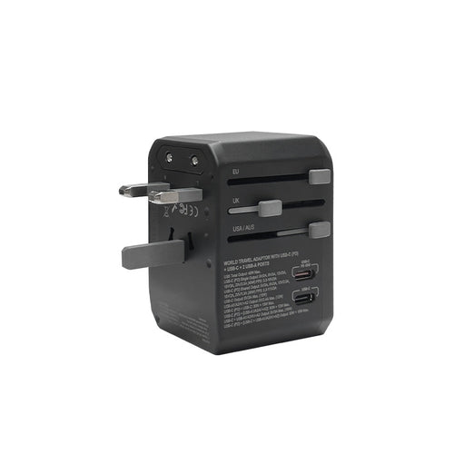 Soundteoh TA-345 45W Travel Adaptor W/2 USB-A + 2 USB-C
