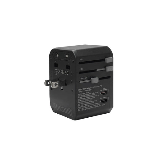 Soundteoh TA-345 45W Travel Adaptor W/2 USB-A + 2 USB-C