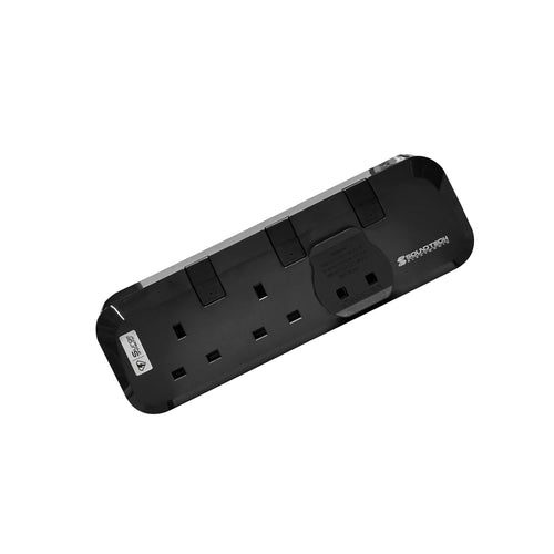 SoundTeoh PS-33 3Way 3M with Power Indicator Extension (Black)