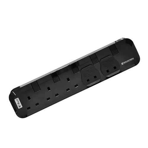 SoundTeoh PS-55 5Way 3M with Power Indicator Extension (Black)