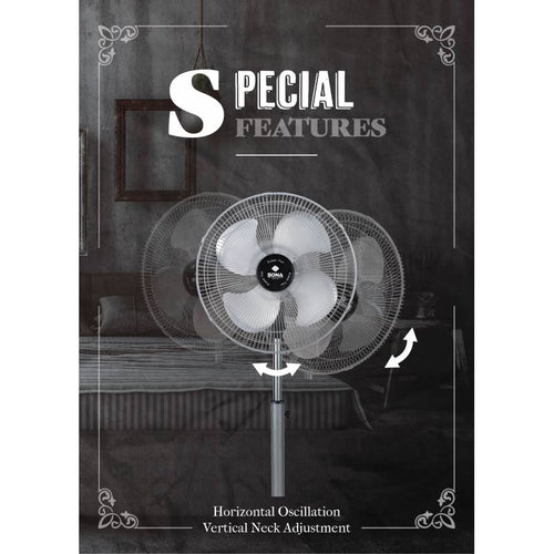 Sona SSO 6065  16Iinch Power Stand Fan