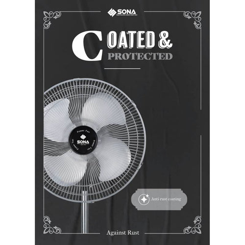 Sona SSO 6065  16Iinch Power Stand Fan