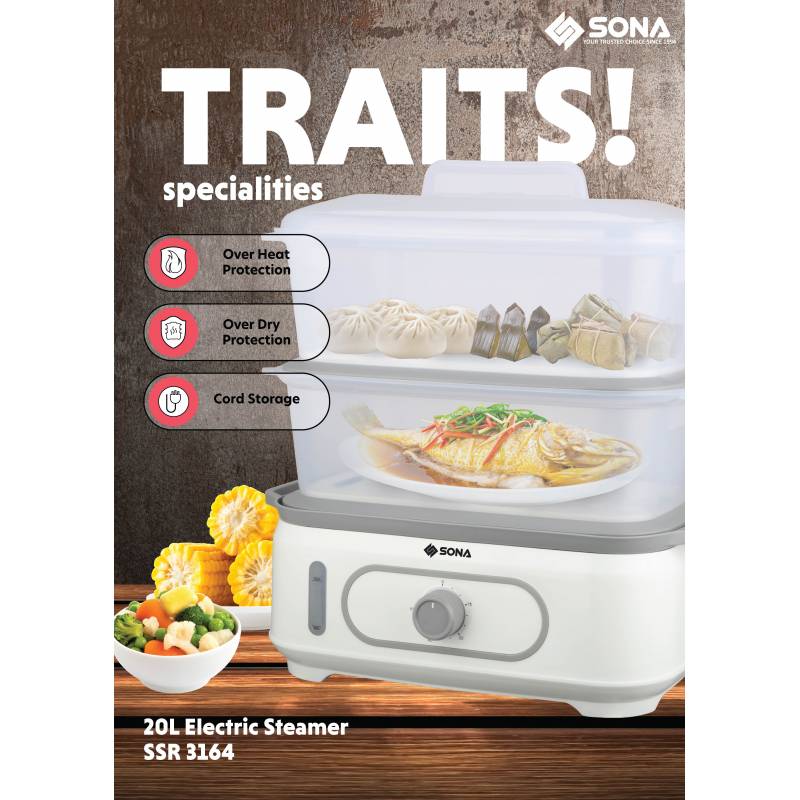 Sona  SSR 3164  20L Electric Streamer