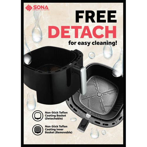 Sona SFR 2778 7.2L Digital Air Fryer