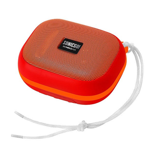 SonicGear SonicGo! 101 Aqua Bluetooth Speaker (Red)
