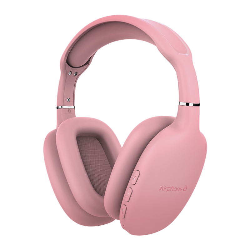 SonicGear AirPhone 6 Bluetooth Headphones (Peach)