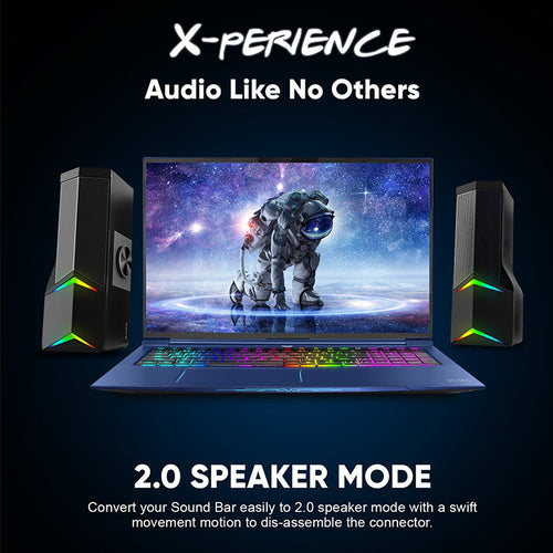 Armaggeddon X-Bar 2 RGB 2.0 Gaming Soundbar
