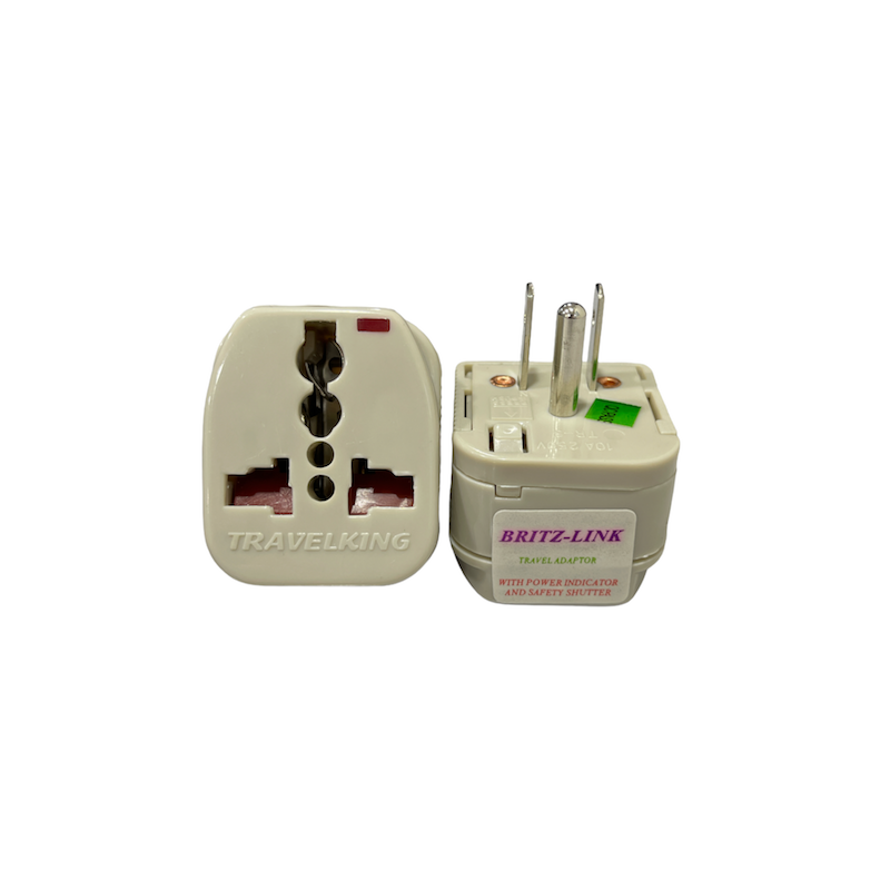 Britzlink TR5 Travel Adaptor (USA, CAN, JAP, TW, PH, CHN)