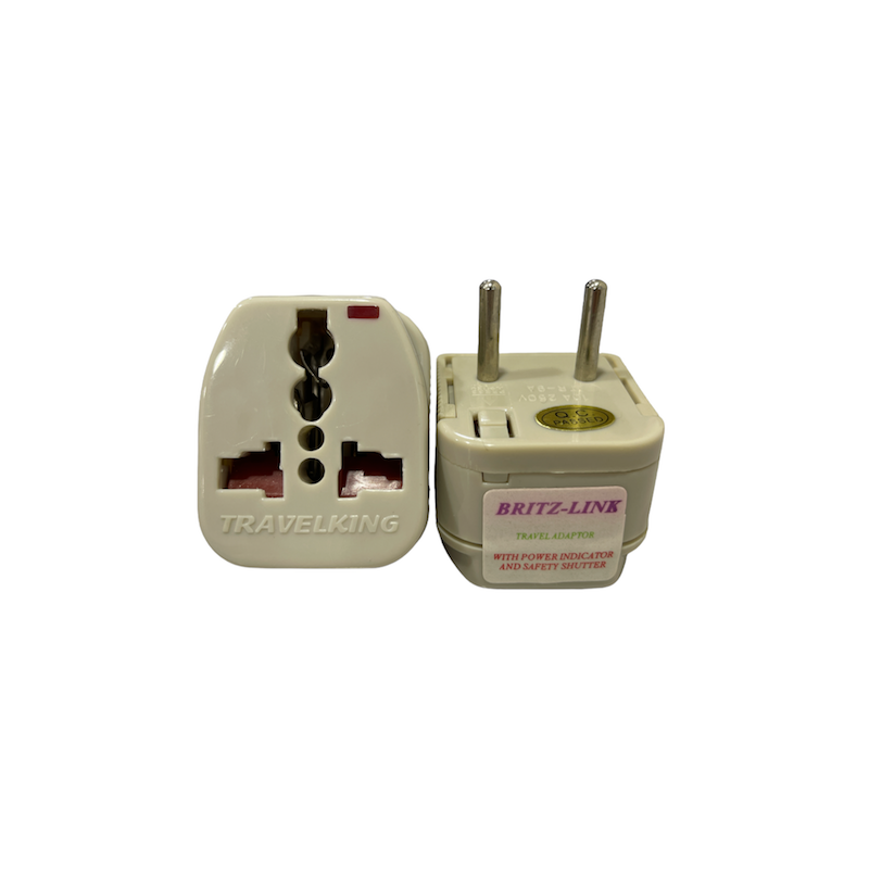 Britzlink TR9A Travel Adaptor (CHN, THAI, PH, EU, S.AMERICA)