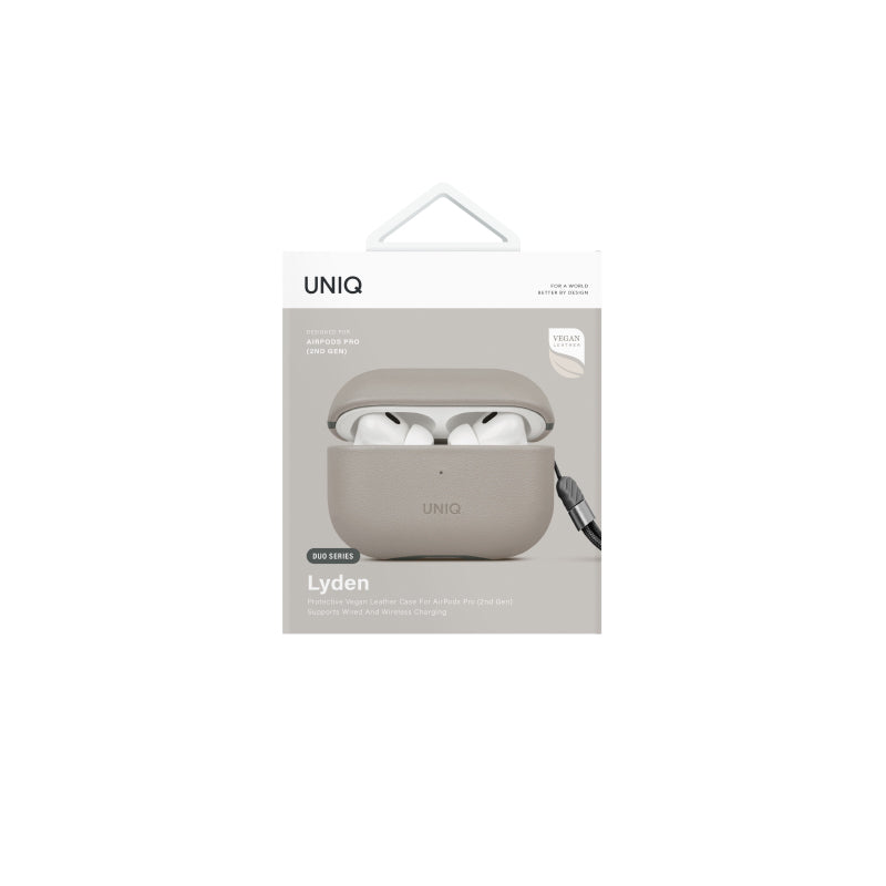 Uniq LYDEN DS Airpods Pro 2nd Gen (2022) Case- Pine (Ivory/Lichen Green)