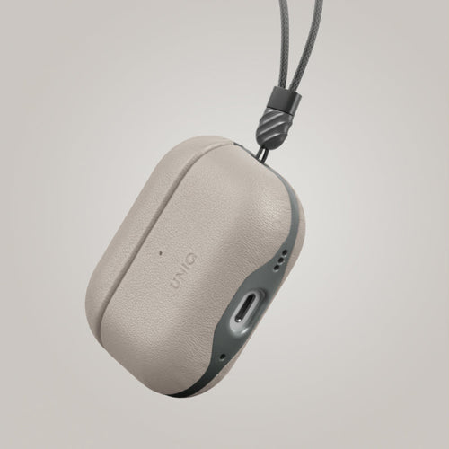 Uniq LYDEN DS Airpods Pro 2nd Gen (2022) Case- Pine (Ivory/Lichen Green)